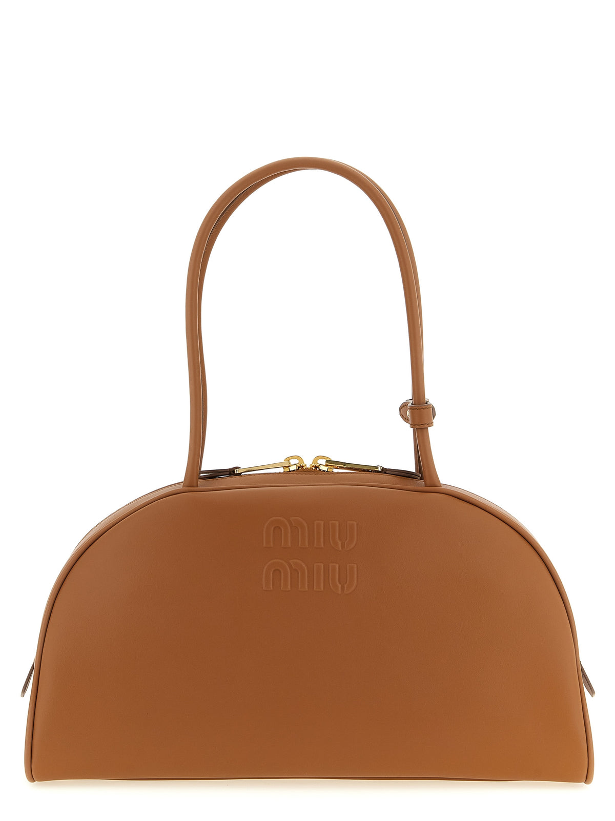 Miu Miu Braunes Kalbsleder Damen Crossbody Tasche