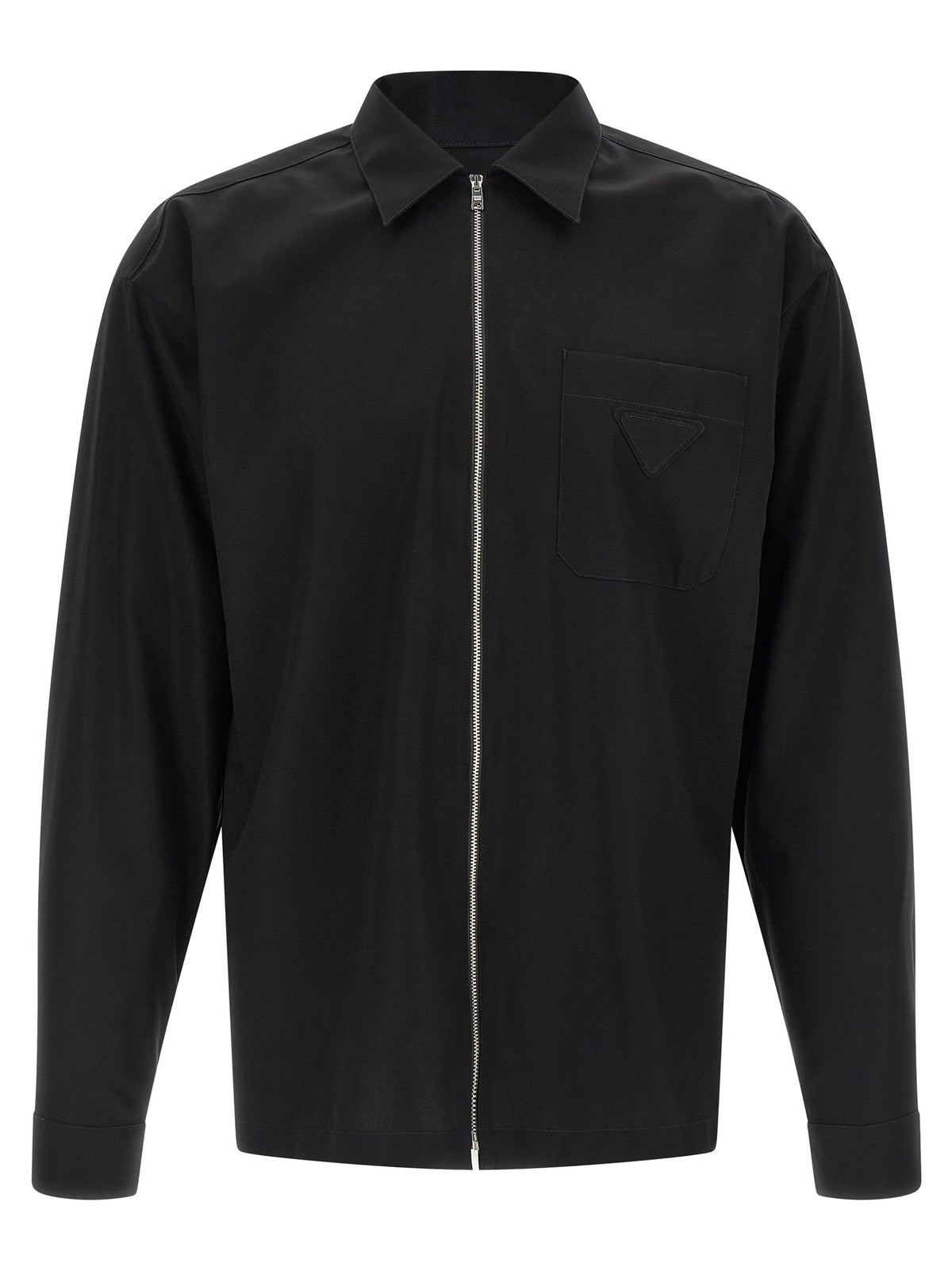 Prada Schwarze Baumwollbluse