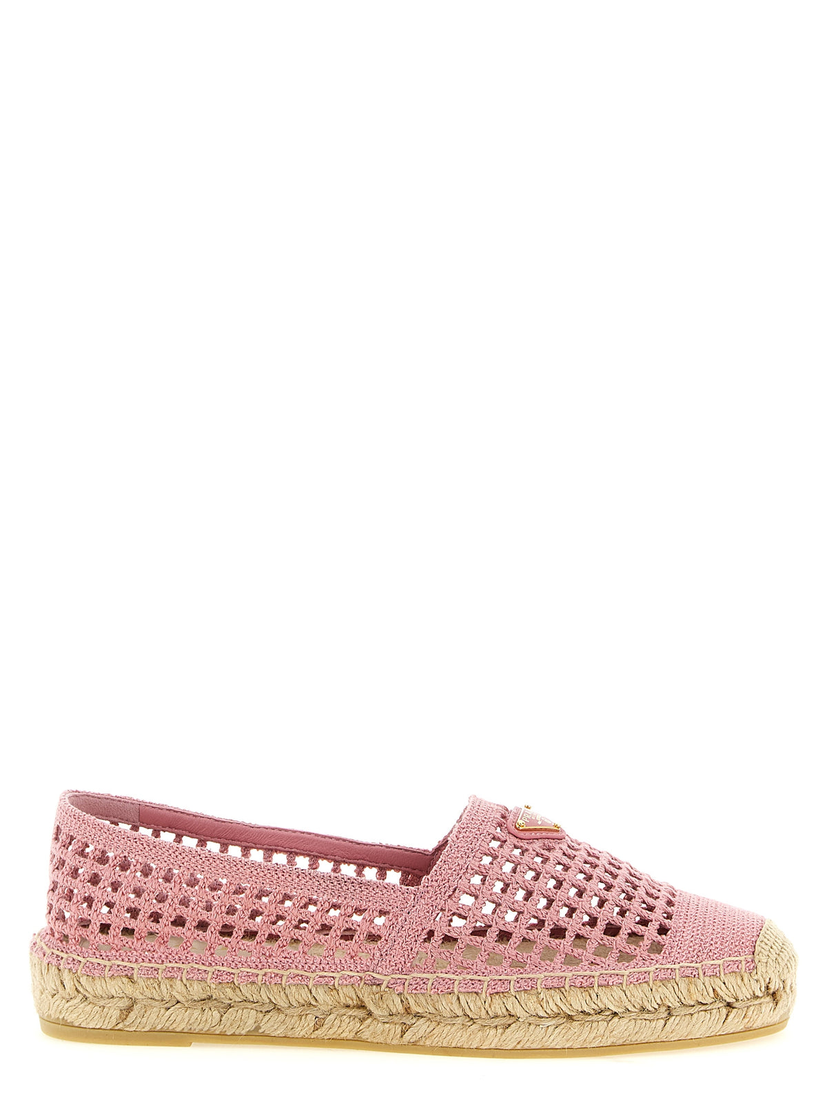 Prada Mehrfarbige Espadrilles aus Baumwolle