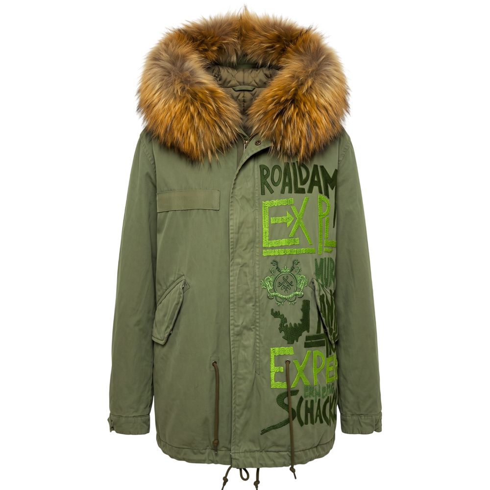 Mr&Mrs Italy Grüne Baumwolljacke für Damen
