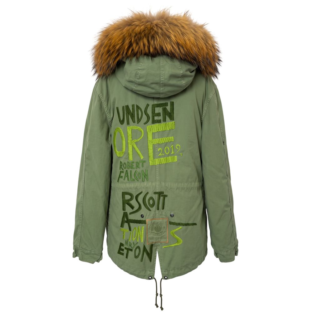 Mr&Mrs Italy Grüne Baumwolljacke für Damen