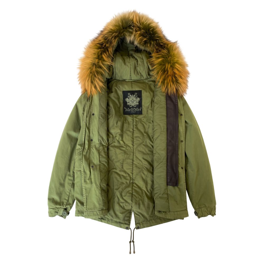 Mr&Mrs Italy Grüne Baumwolljacke für Damen