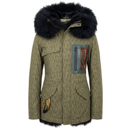 Mr&Mrs Italy Grüne Baumwolljacke für Damen