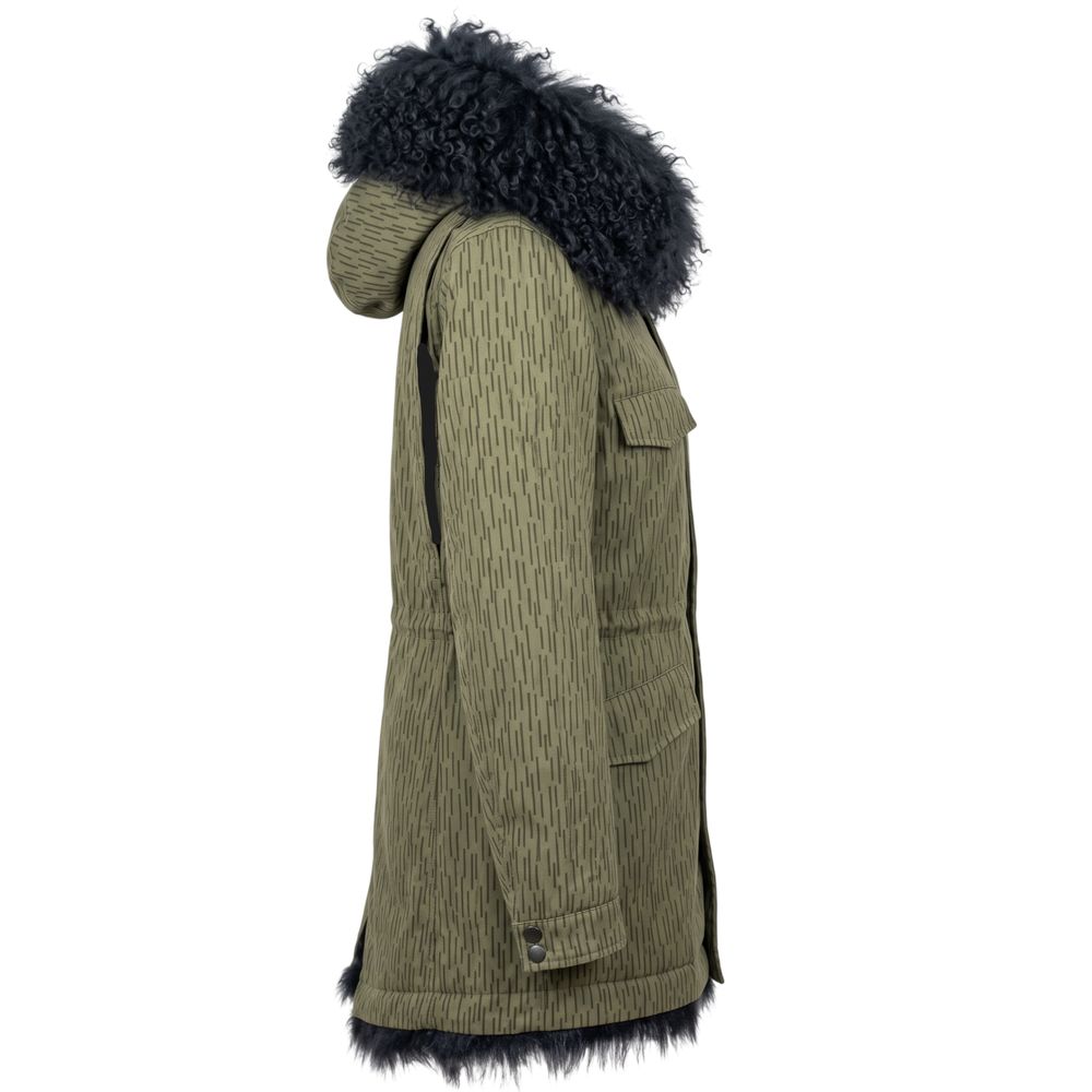 Mr&Mrs Italy Grüne Baumwolljacke für Damen