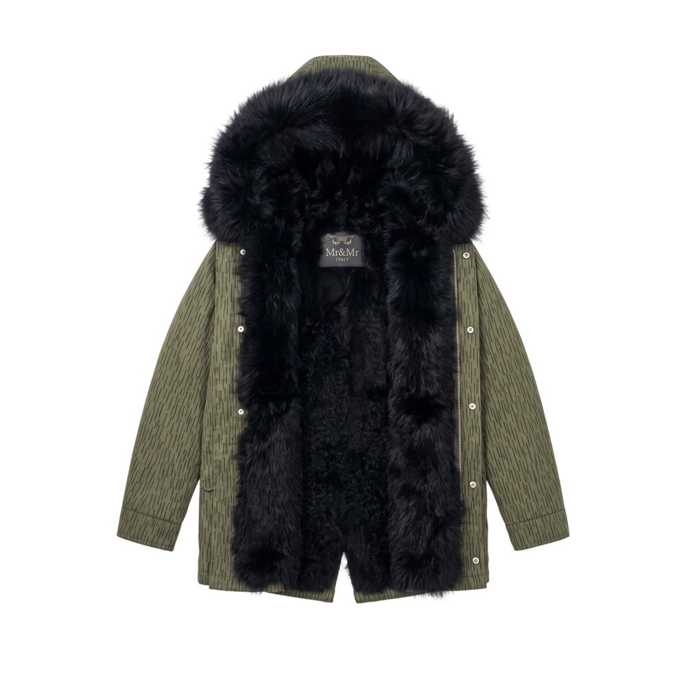 Mr&Mrs Italy Grüne Baumwolljacke für Damen