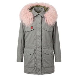 Mr&Mrs Italy Pink Cotton Damenjacke