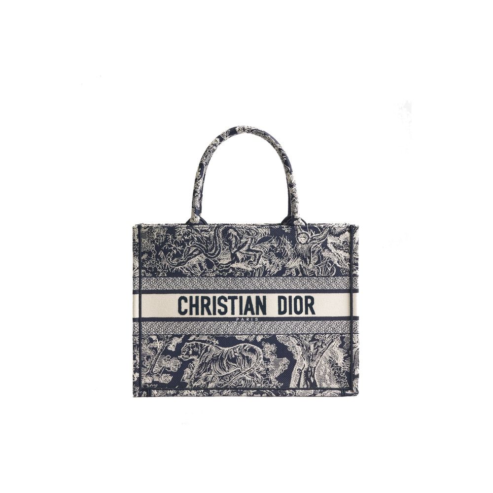 Dior Blaue Baumwolltasche