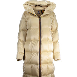 K-WAY Beige Polyester Damen Steppjacke