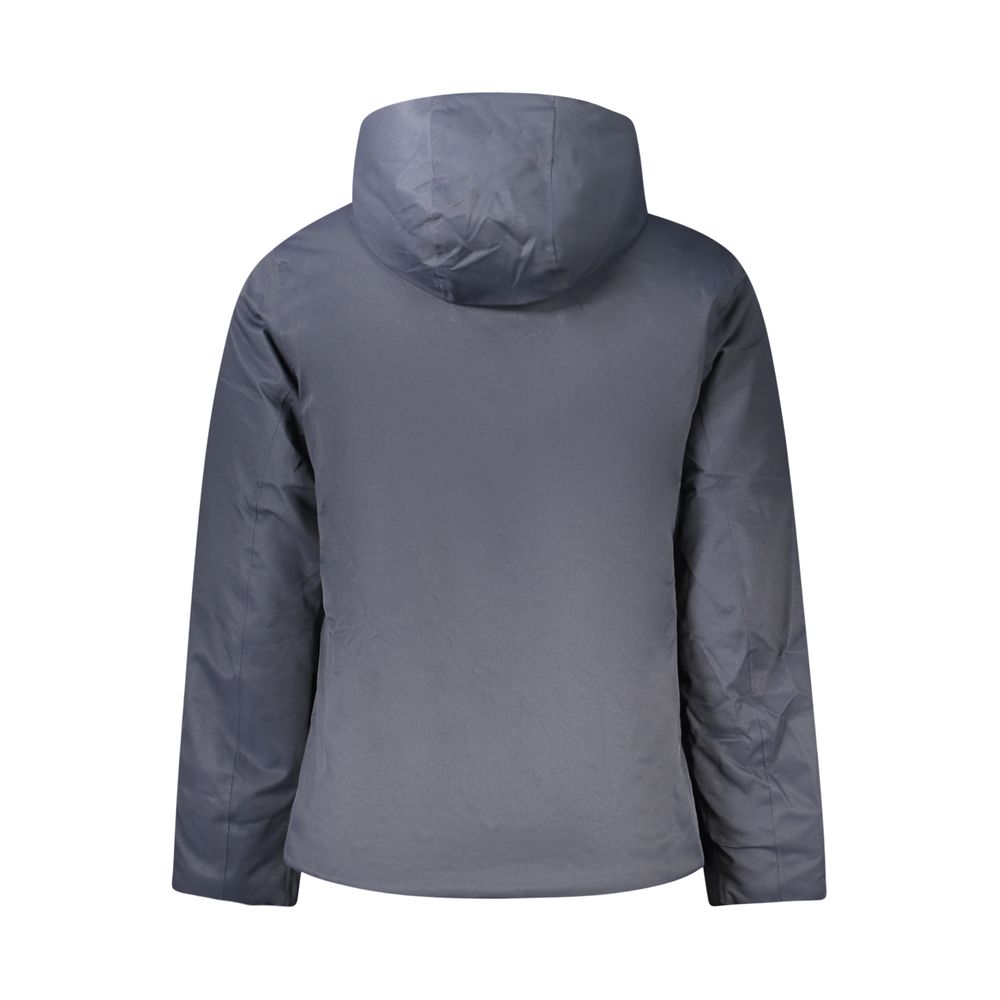 K-WAY Blaue Herrenjacke aus Polyester