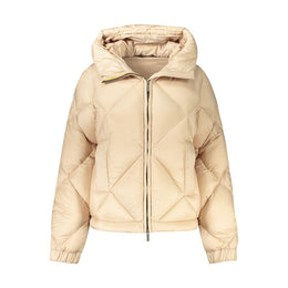 K-WAY Beige Polyester Damenjacke