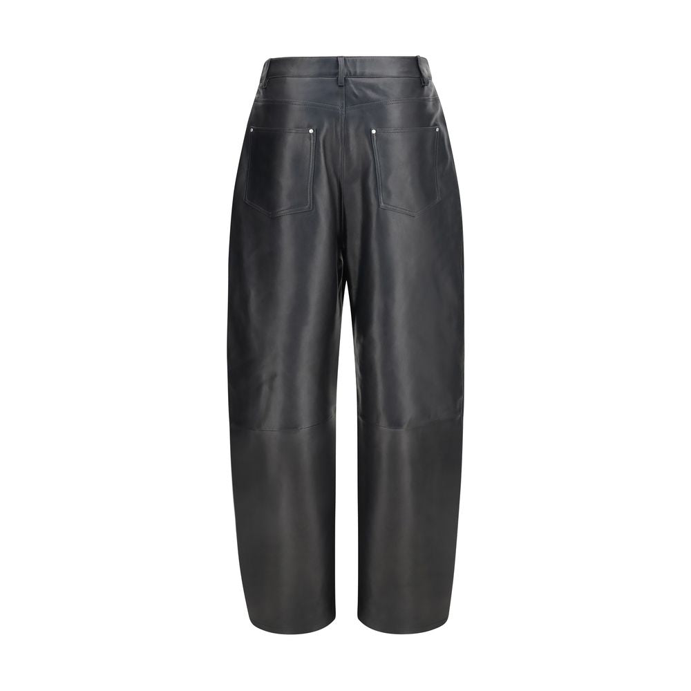 Arma Schwarze Lederhose