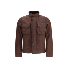 Belstaff Braune Baumwolljacke in voller Länge