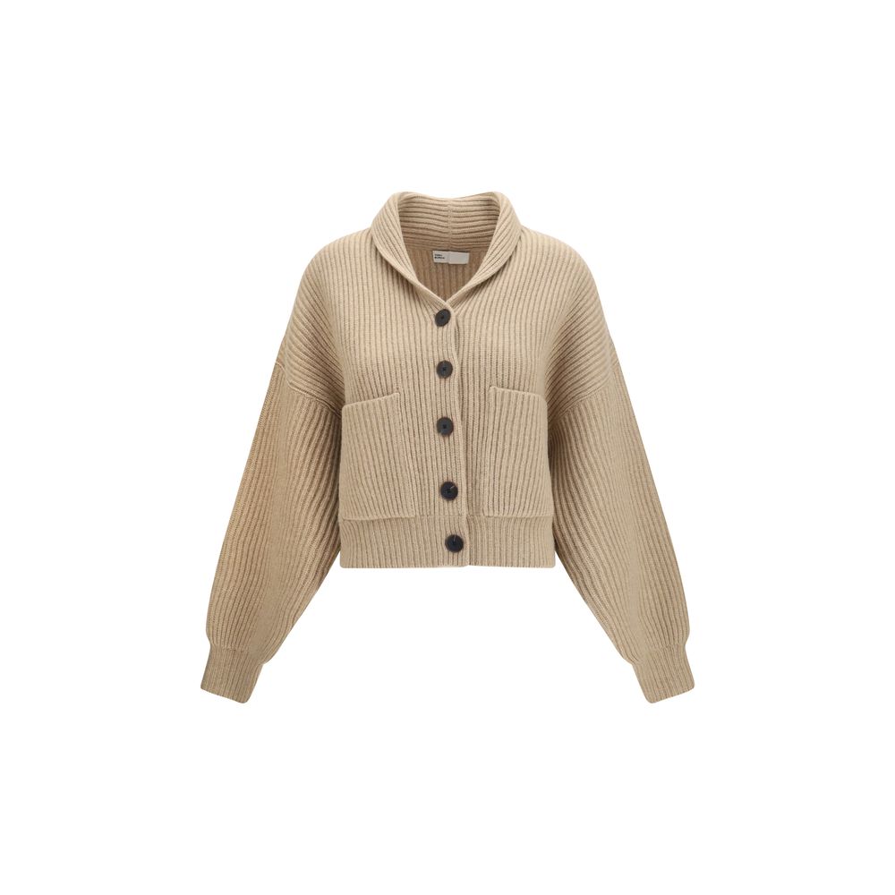 Tory Burch Beige Woll Cardigan Oves Aries