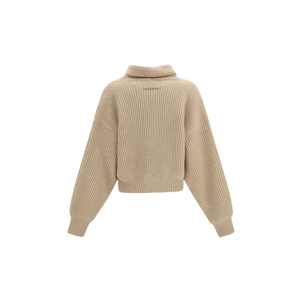 Tory Burch Beige Woll Cardigan Oves Aries