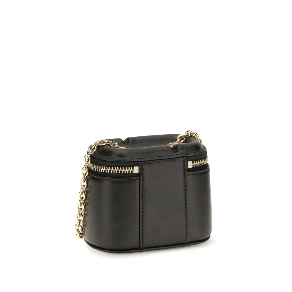 Marc Jacobs Schwarze Bos Taurus Kalbsleder Schultertasche