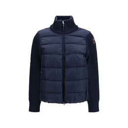 Parajumpers Blaue Polyamid-Jacke in voller Länge