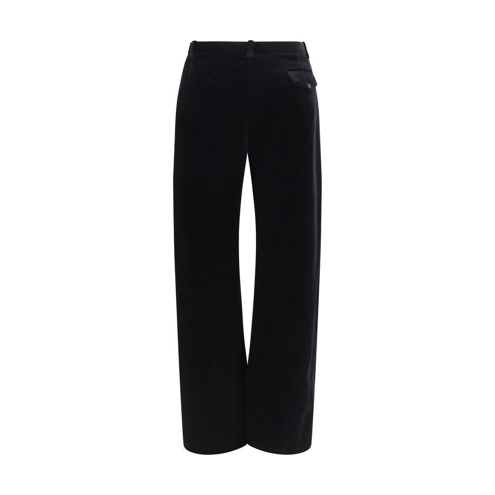 Khaite Schwarze Freizeithose aus Viskose