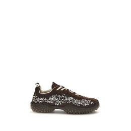 Miu Miu Braune Wildleder-Sneaker
