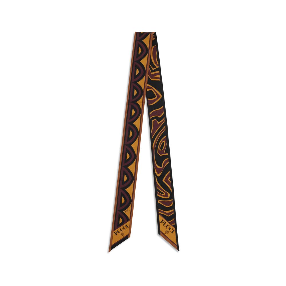 Emilio Pucci Mehrfarbiger Seidenschal