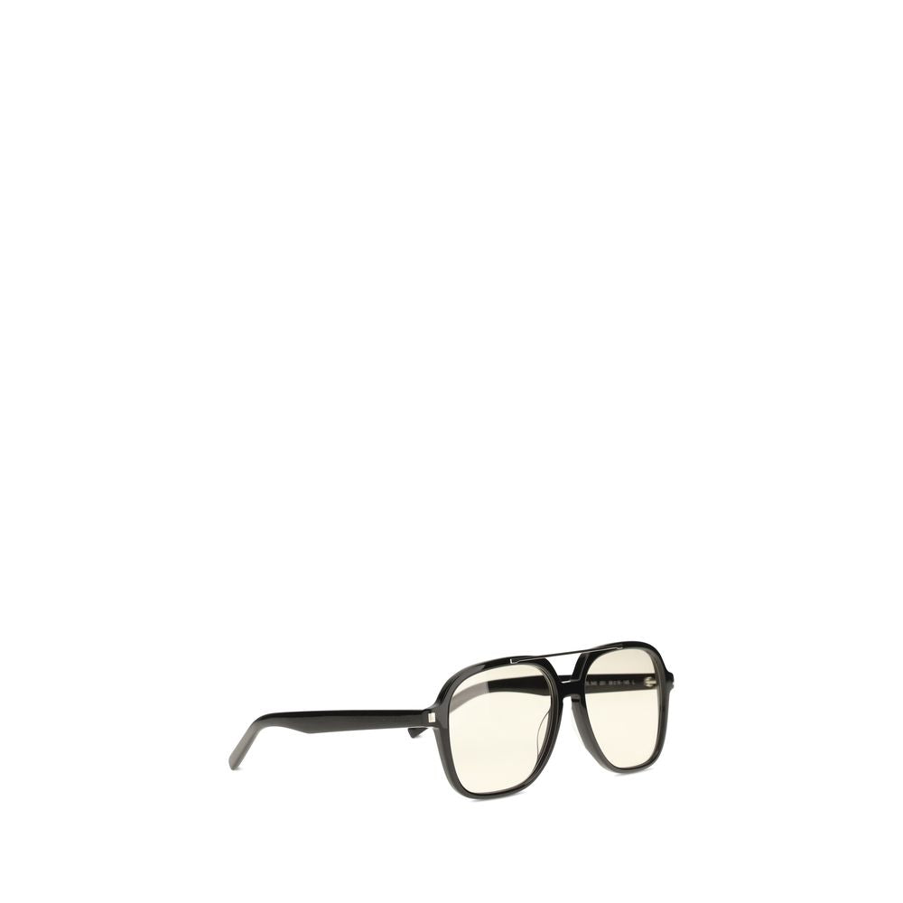 Saint Laurent Schwarze Sonnenbrille aus Acetat