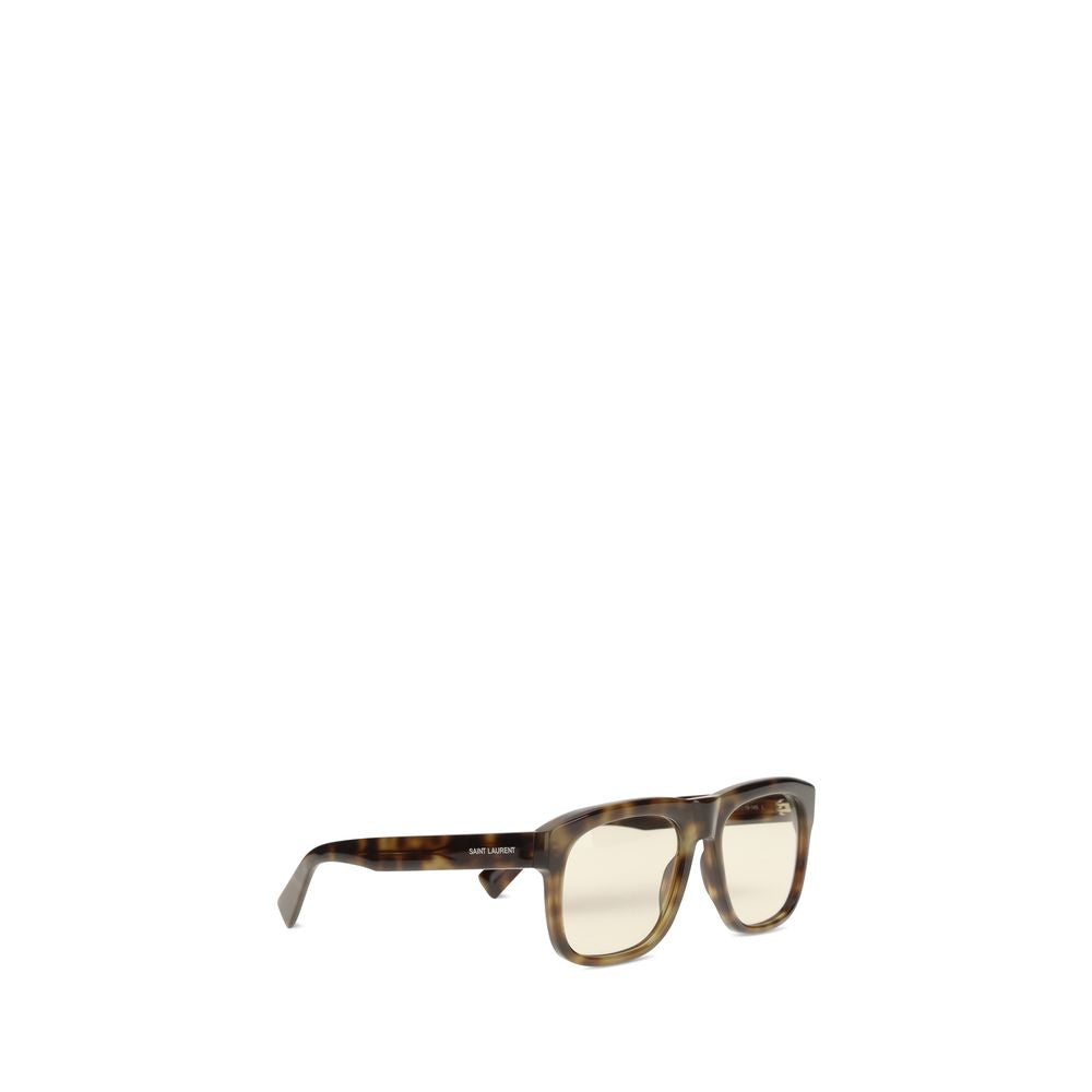 Saint Laurent Braune Sonnenbrille aus Acetat
