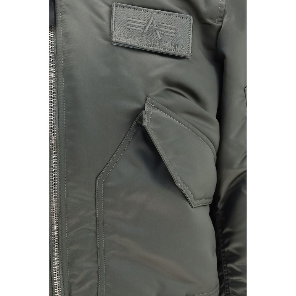 ALPHA INDUSTRIES Zweifarbige Nylon-Bomberjacke