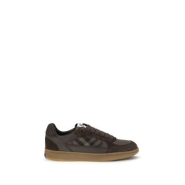 Burberry Braune Kalbsleder Bos Taurus Athletic Sneaker