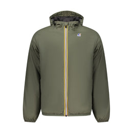 K-WAY Grüne Polyamid-Herrenjacke
