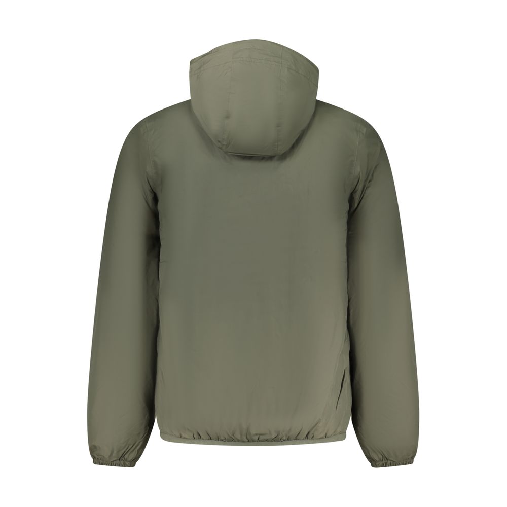 K-WAY Grüne Polyamid-Herrenjacke
