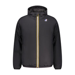 K-WAY Schwarze Herrenjacke aus Polyamid
