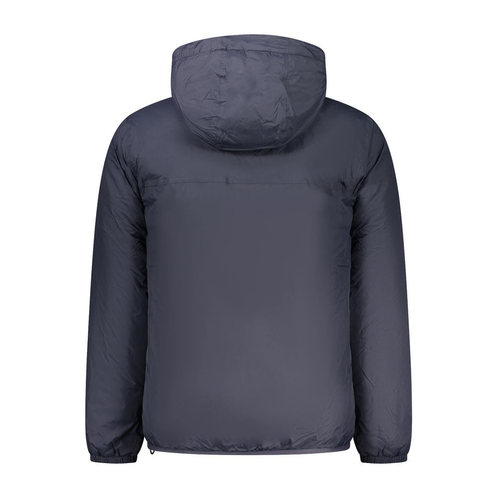 K-WAY Blaue Herrenjacke aus Polyamid