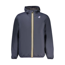 K-WAY Blaue Herrenjacke aus Polyamid