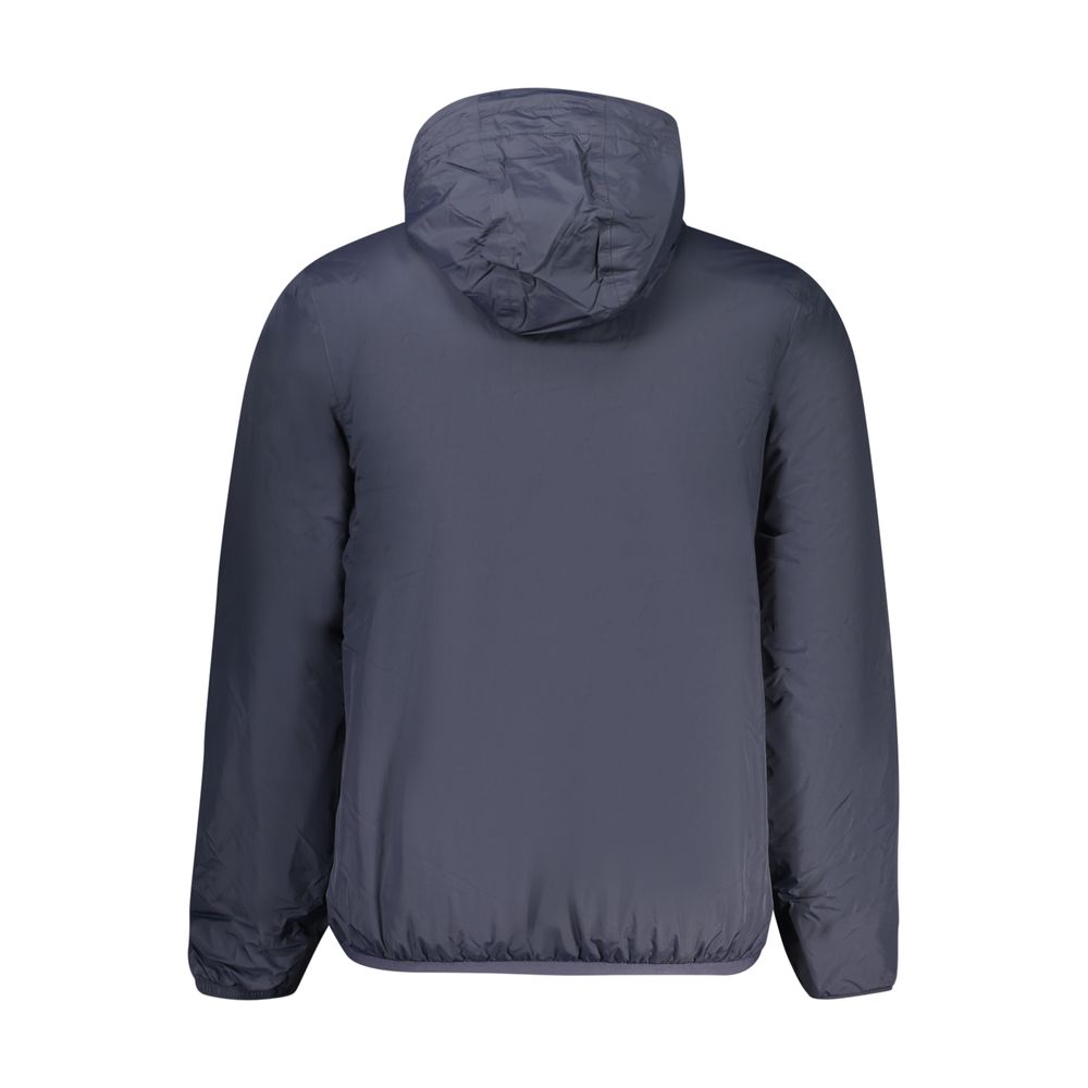 K-WAY Blaue Herrenjacke aus Polyamid
