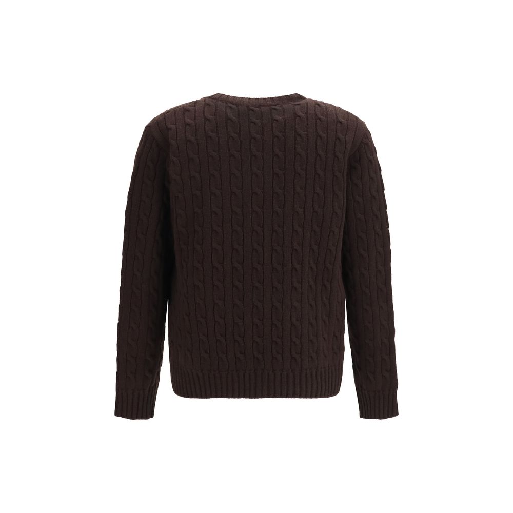 Valentino Garavani Brauner Woll Cardigan Oves Aries