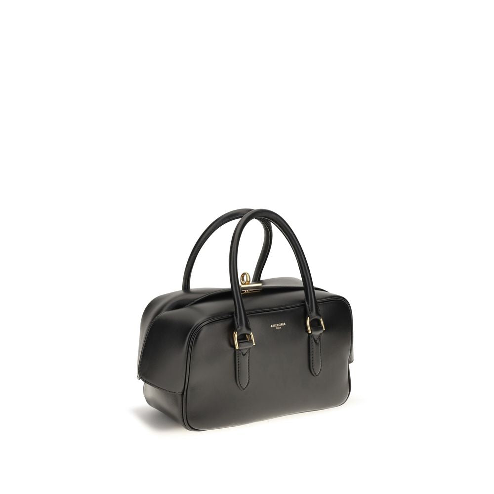 Balenciaga Schwarze Lammleder-Schultertasche