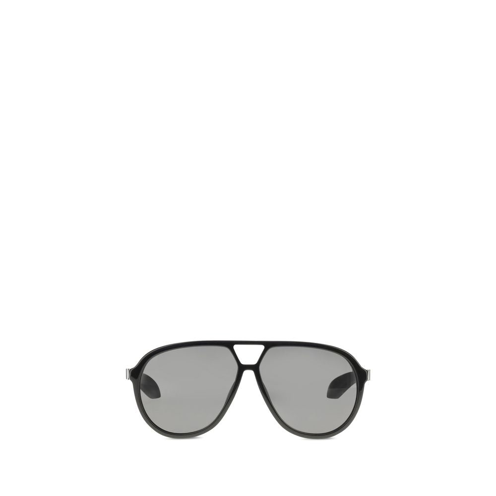 Alexander McQueen Schwarze Sonnenbrille aus Acetat