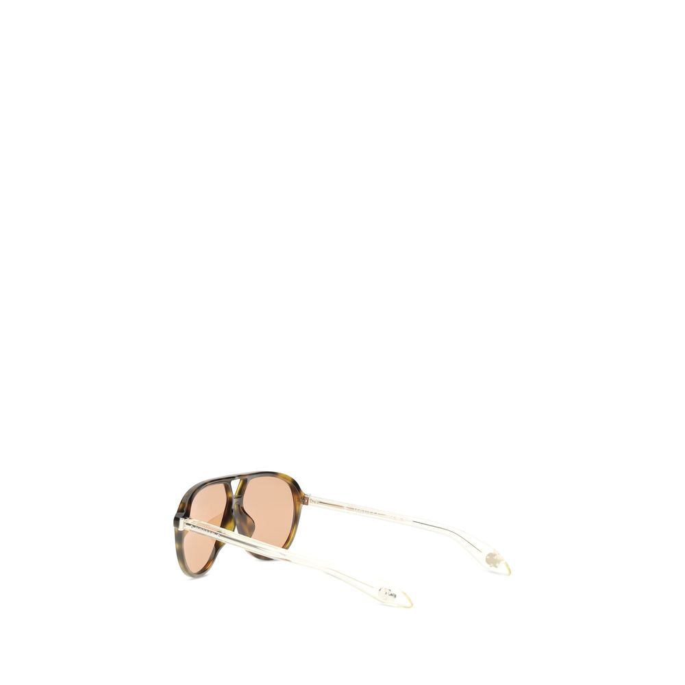 Alexander McQueen Braune Sonnenbrille aus Acetat