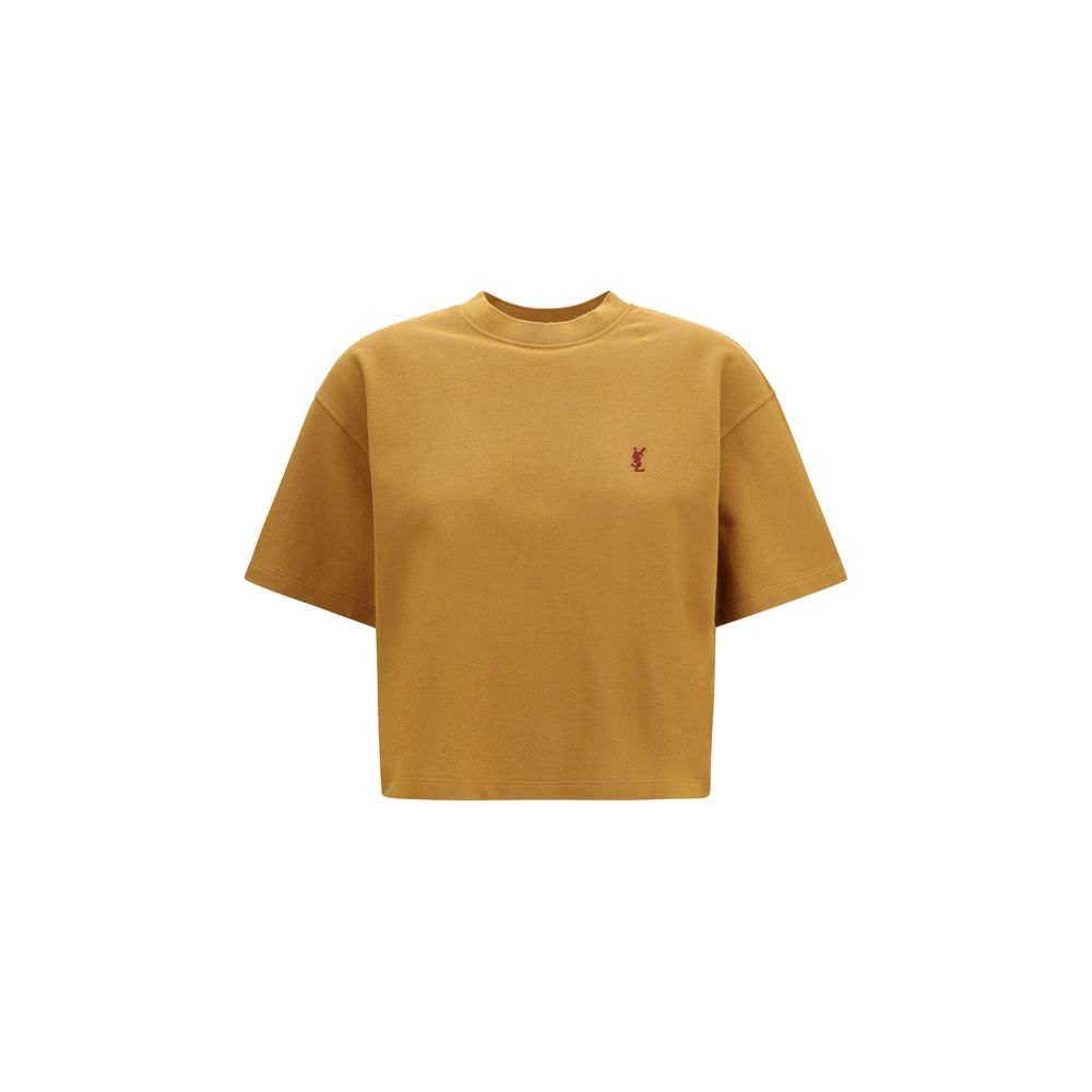 Saint Laurent Mehrfarbiges Baumwoll-T-Shirt