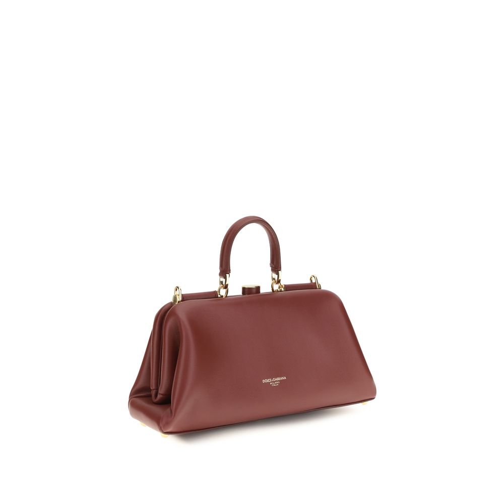 Dolce & Gabbana Handtasche aus rotem Lammleder Ovis Aries