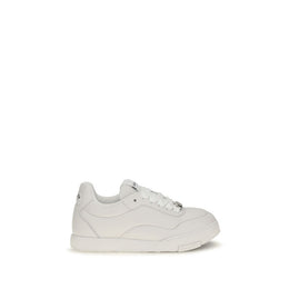 Givenchy Weiße Lammleder Ovis Aries Low-Top-Sneaker