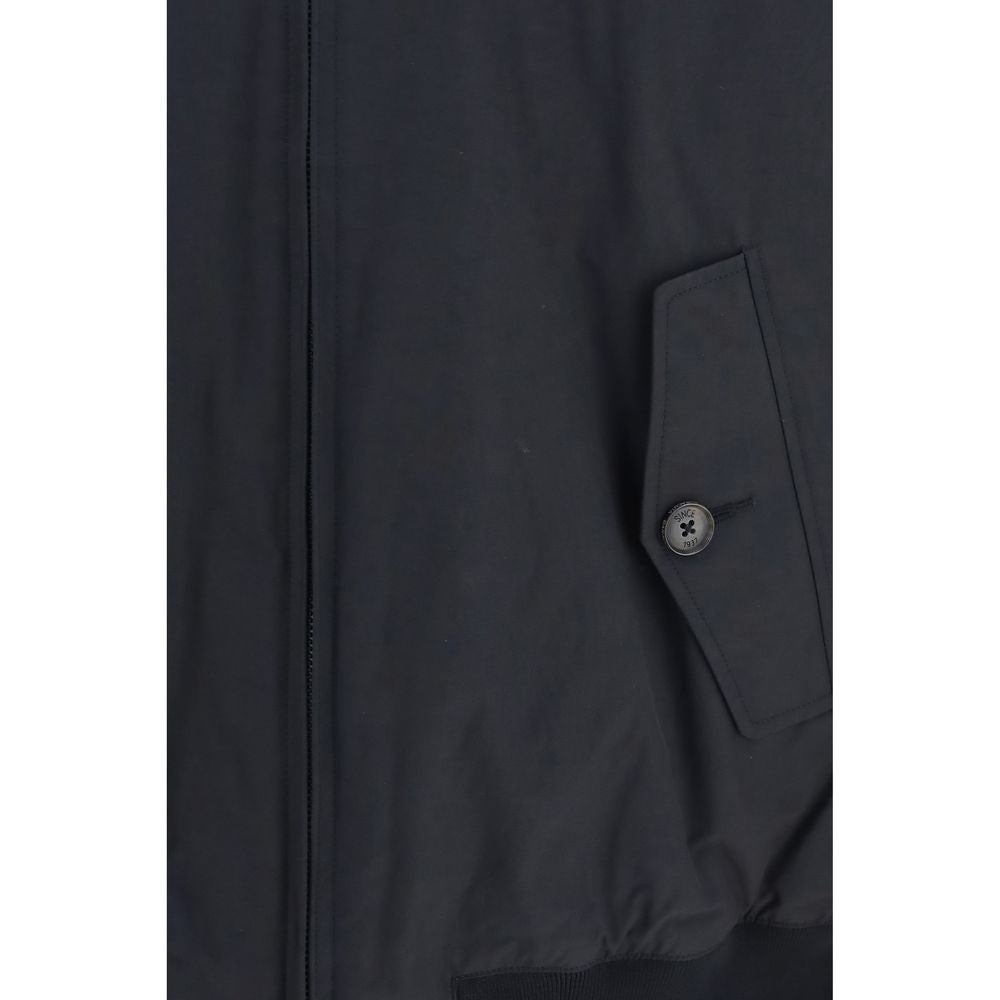 Baracuta Schwarzer Bomber aus Polyester