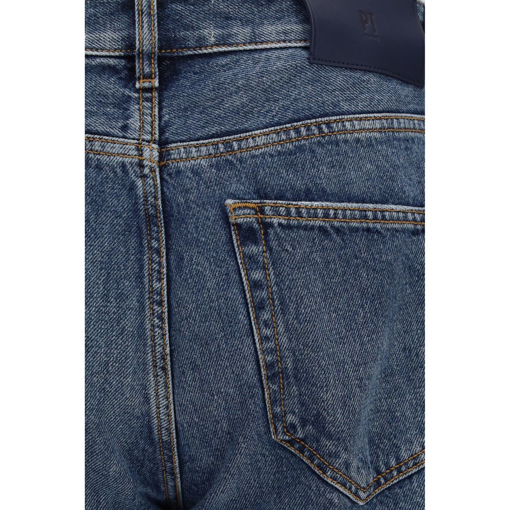 PT Torino Blaue Jeans aus Baumwolle im geraden Schnitt
