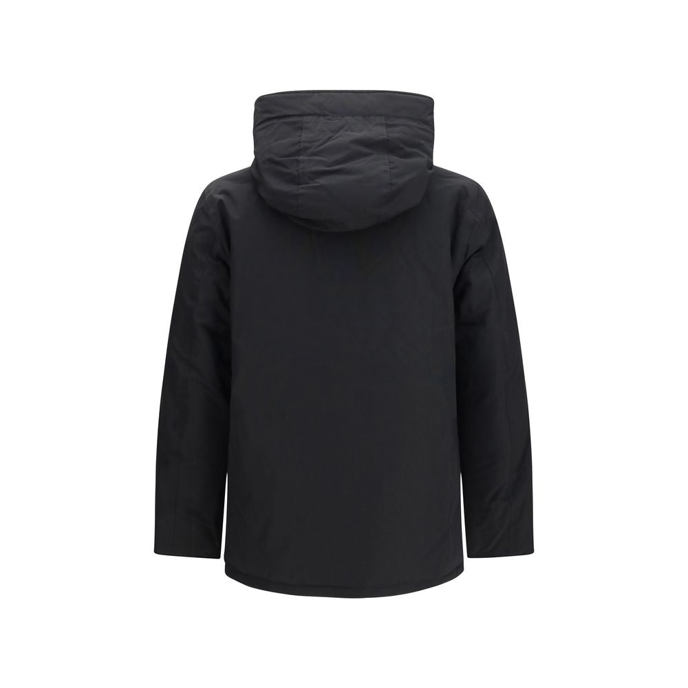 Woolrich Schwarze Baumwoll-Shell-Jacke