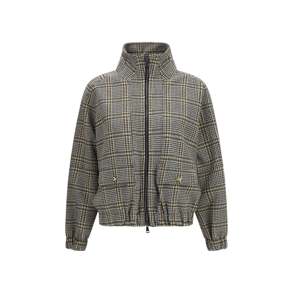 Fabiana Filippi Beige Viskose Bomberjacke