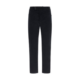 Dolce & Gabbana Schwarze Baumwoll-Freizeithose