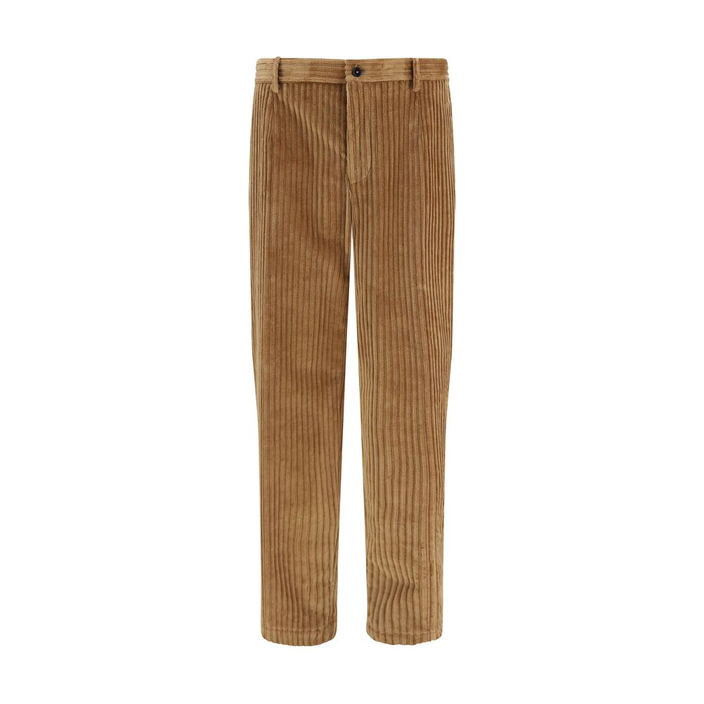 Dolce & Gabbana Braune Baumwollhose für die Freizeit