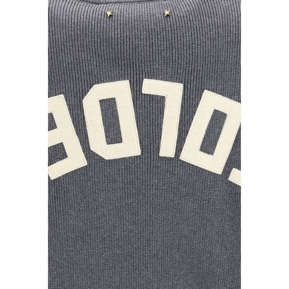 Golden Goose Grauer Baumwollpullover