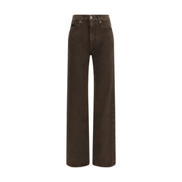 Jacob Cohen Braune Baumwolljeans mit geradem Bein