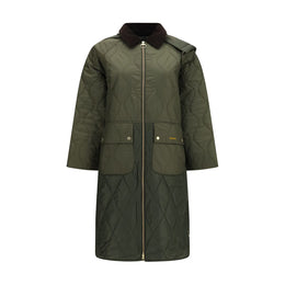 Barbour Bicolor-Polyester-Bomberjacke