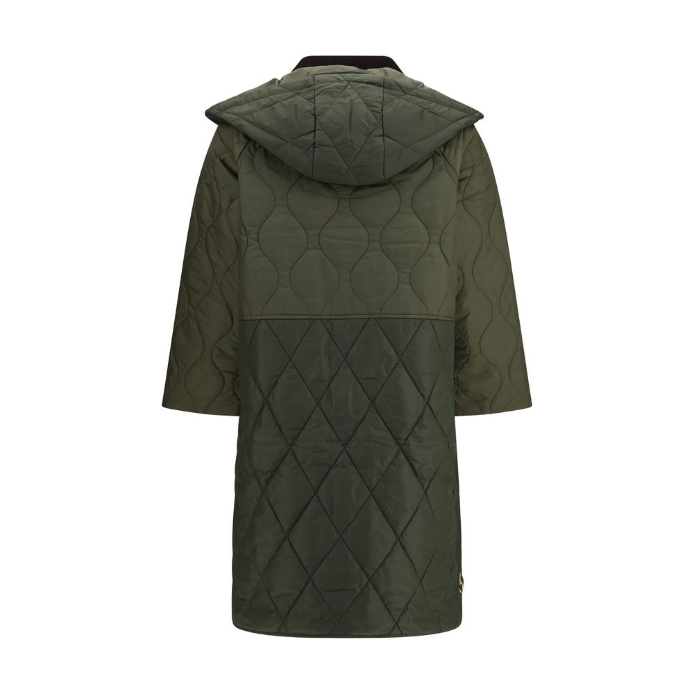 Barbour Bicolor-Polyester-Bomberjacke